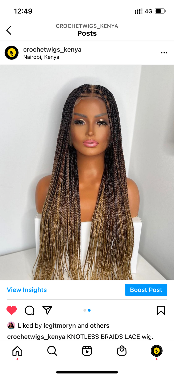 BRAIDED LACE WIGS