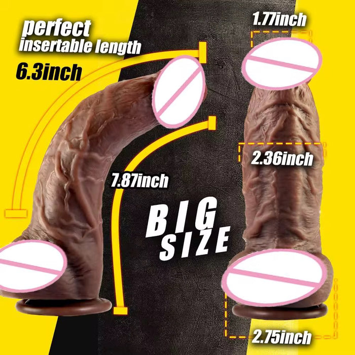 Realistic Suction Cup Dildo