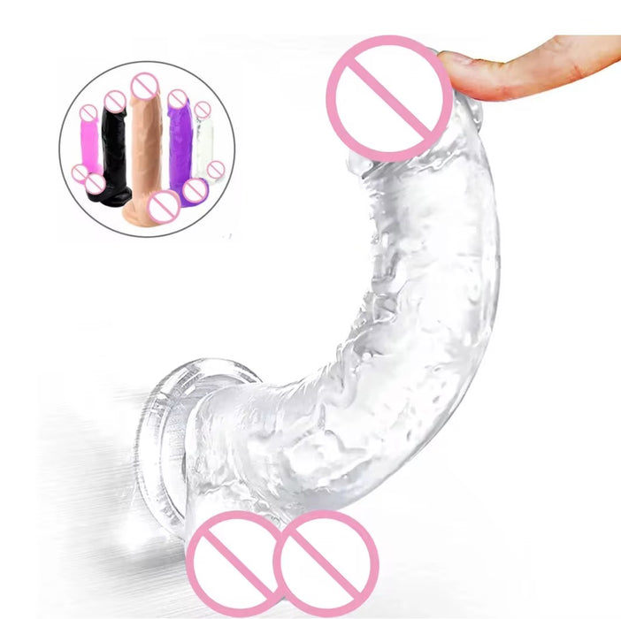 Realistic Clear Dildo