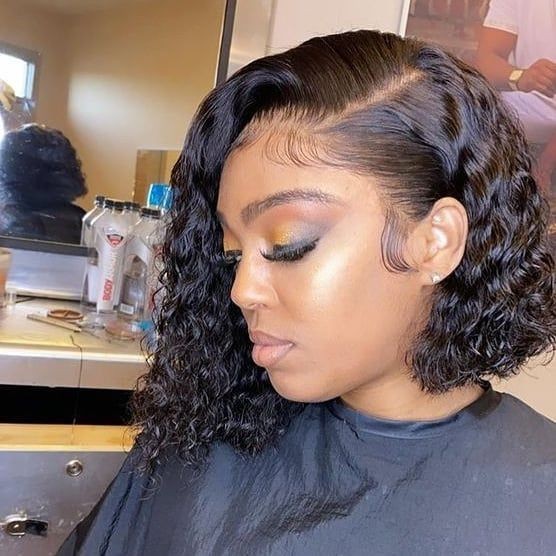 Short Curly LACE WIG