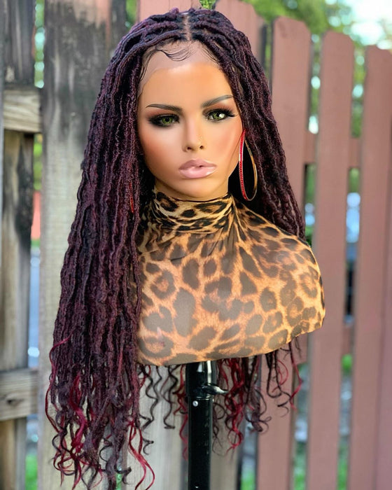 FAUX LOCS LACE WIG