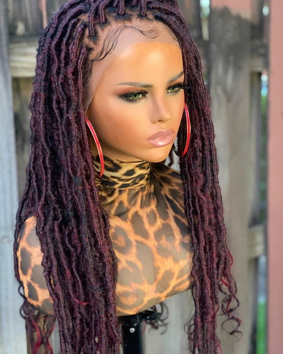 FAUX LOCS LACE WIG