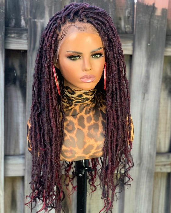 FAUX LOCS LACE WIG