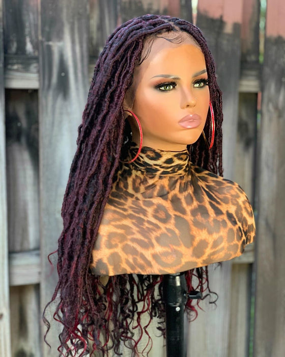 FAUX LOCS LACE WIG