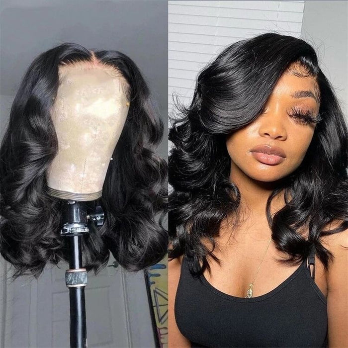 SHORT BODYWAVE LACE WIG