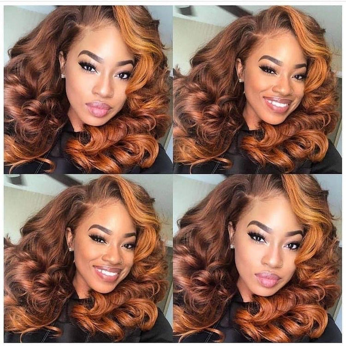 Colored BODYWAVE LACE WIG