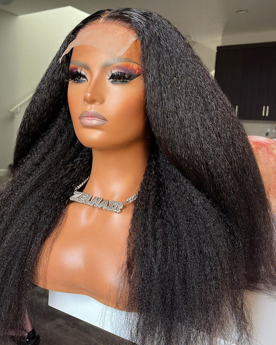 KINKY STRAIGHT LACE CLOSURE Wig