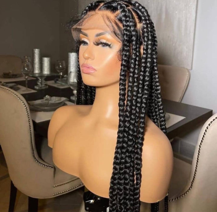 BOX BRAIDS LACE WIG