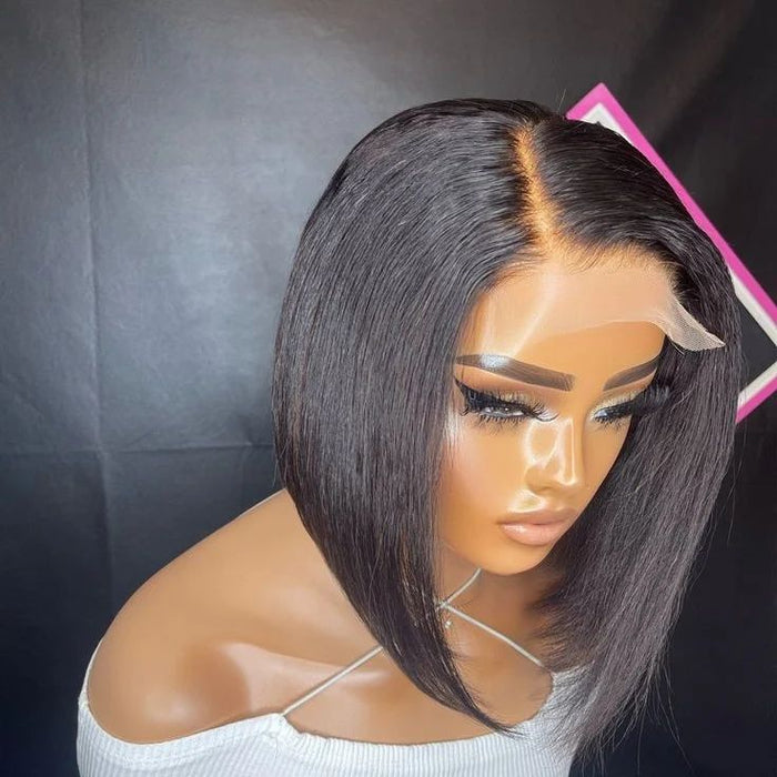 SILKY BOB LACE CLOSURE WIG