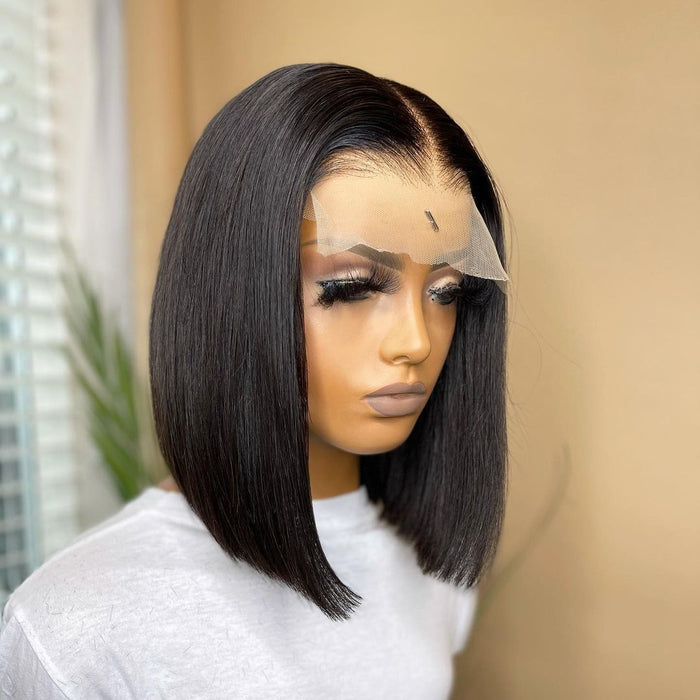 SILKY BOB LACE CLOSURE WIG