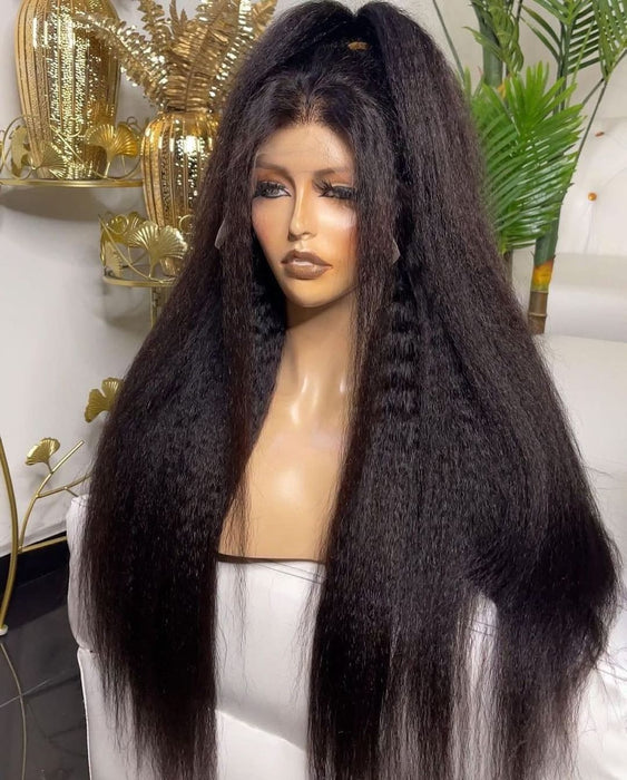 The KINKY STRAIGHT LACE FRONT Wig.