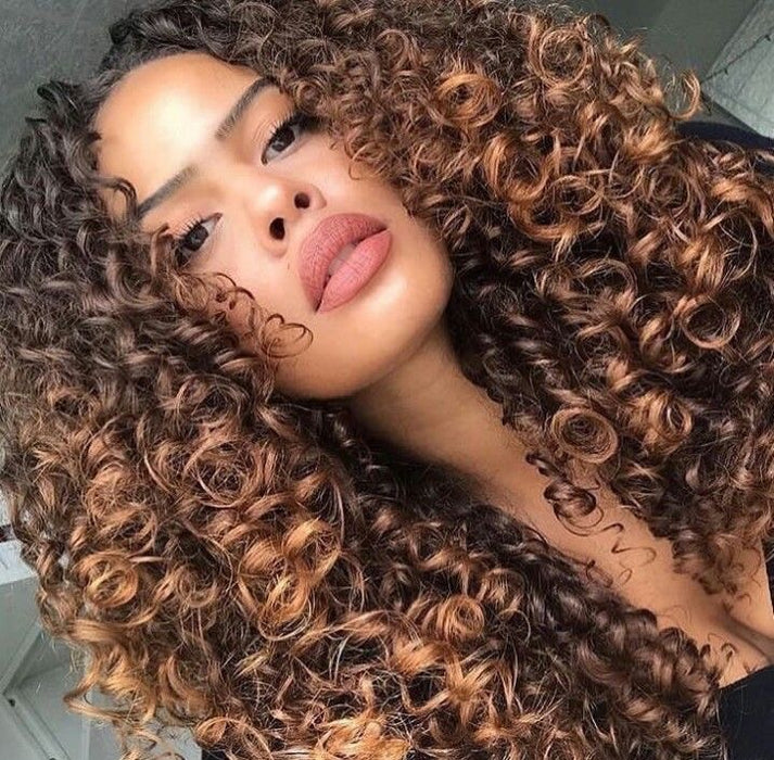 Brown BOHEMIAN CURL MAGIC unit