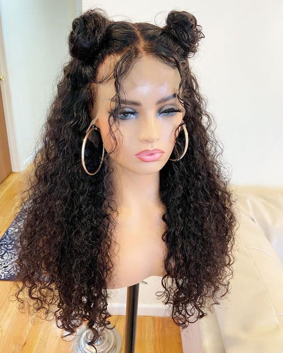 28” DEEP WAVE LACE WIG