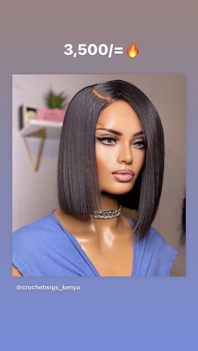 SILKY BOB LACE CLOSURE WIG