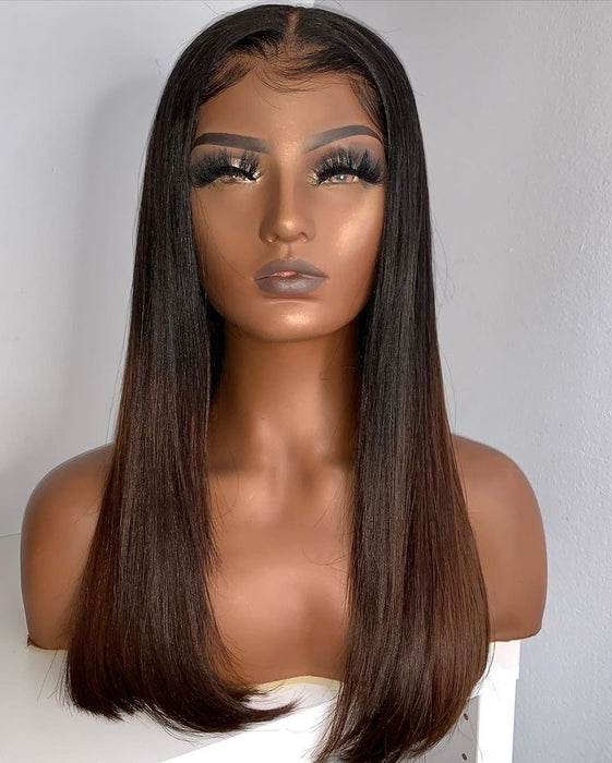 BONE STRAIGHT LACE WIG