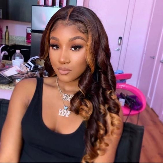 Colored BODYWAVE LACE WIG