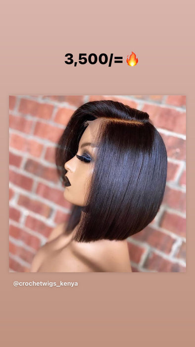 SILKY BOB LACE CLOSURE WIG