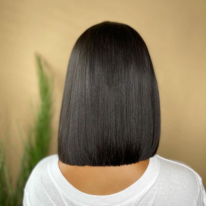 SILKY BOB LACE CLOSURE WIG