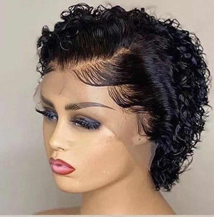 Human Hair PIXIE CUT lace wig